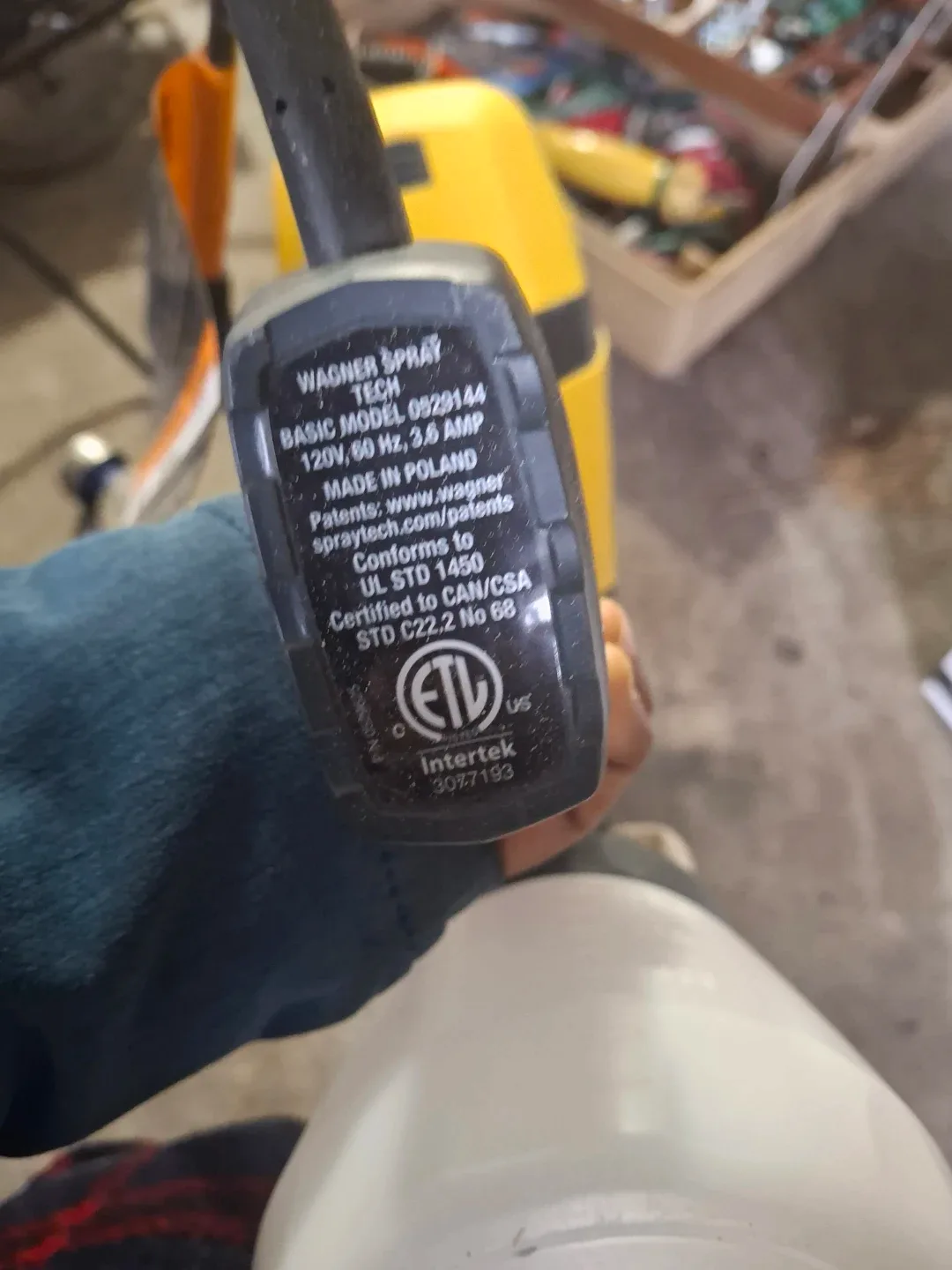 Wagner Spray Tech Basic Model 0529144 Paint Sprayer image indicator(2)