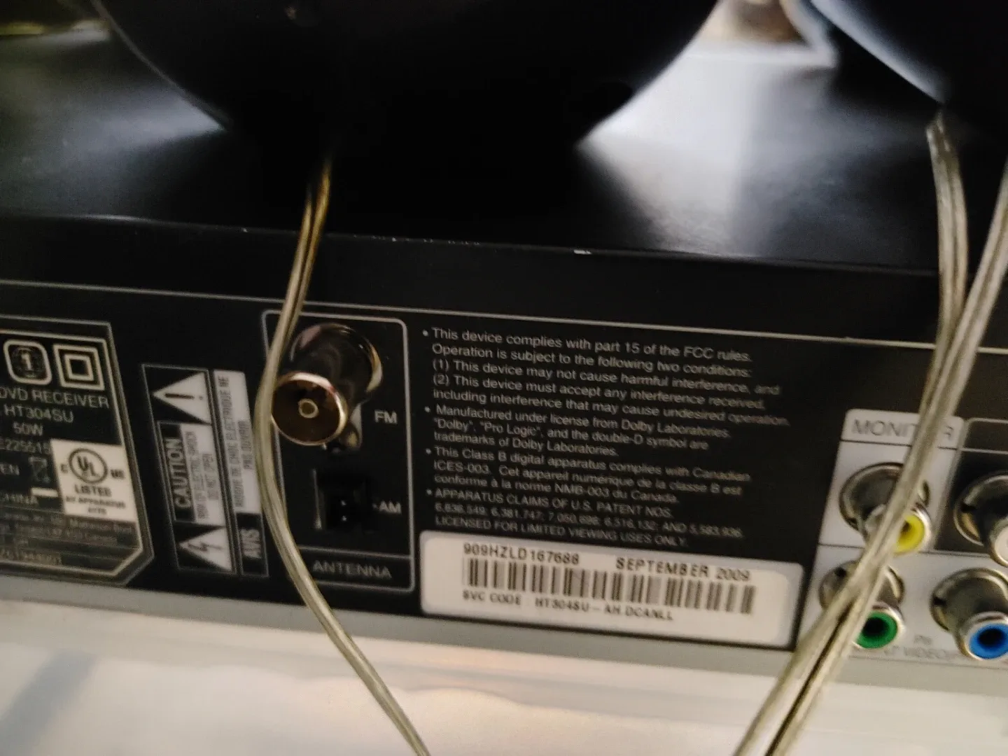 LG surround sound LCD TV image indicator(3)