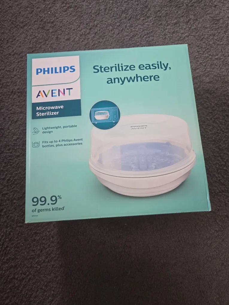 Philips Avent Microwave Steam Sterilizer - Like New!