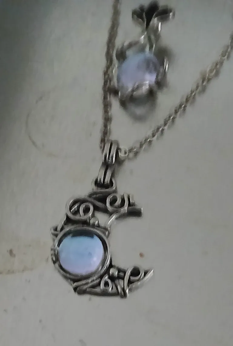 Moonstone Necklace, Ring, and Pendant Set image indicator(5)