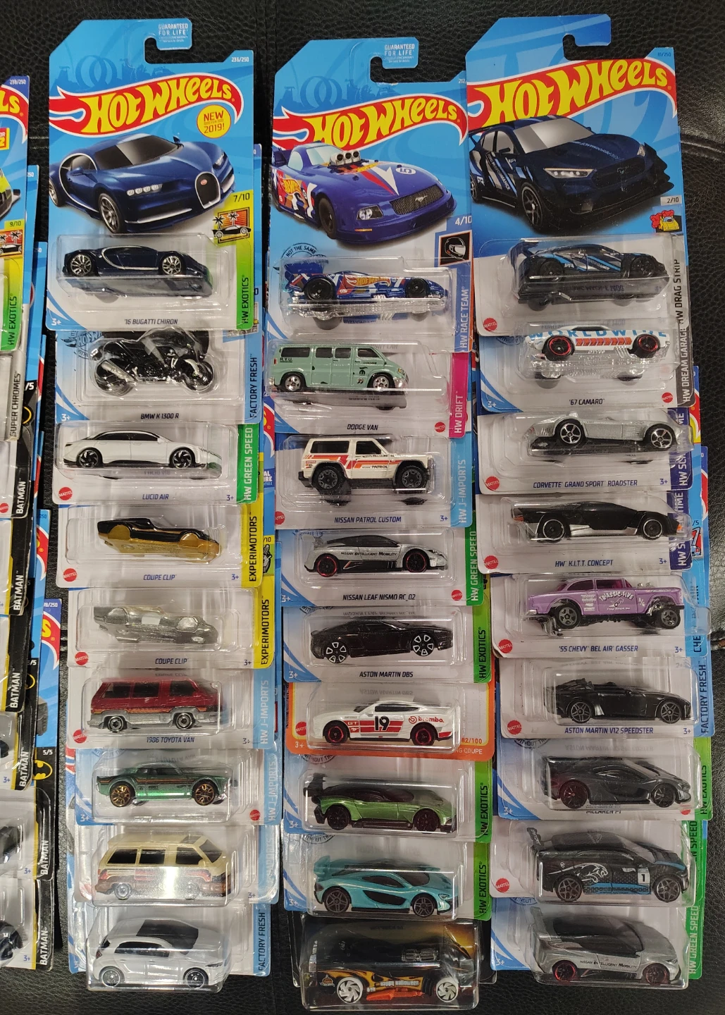 Hot Wheels Diecast Cars - Assorted Models
