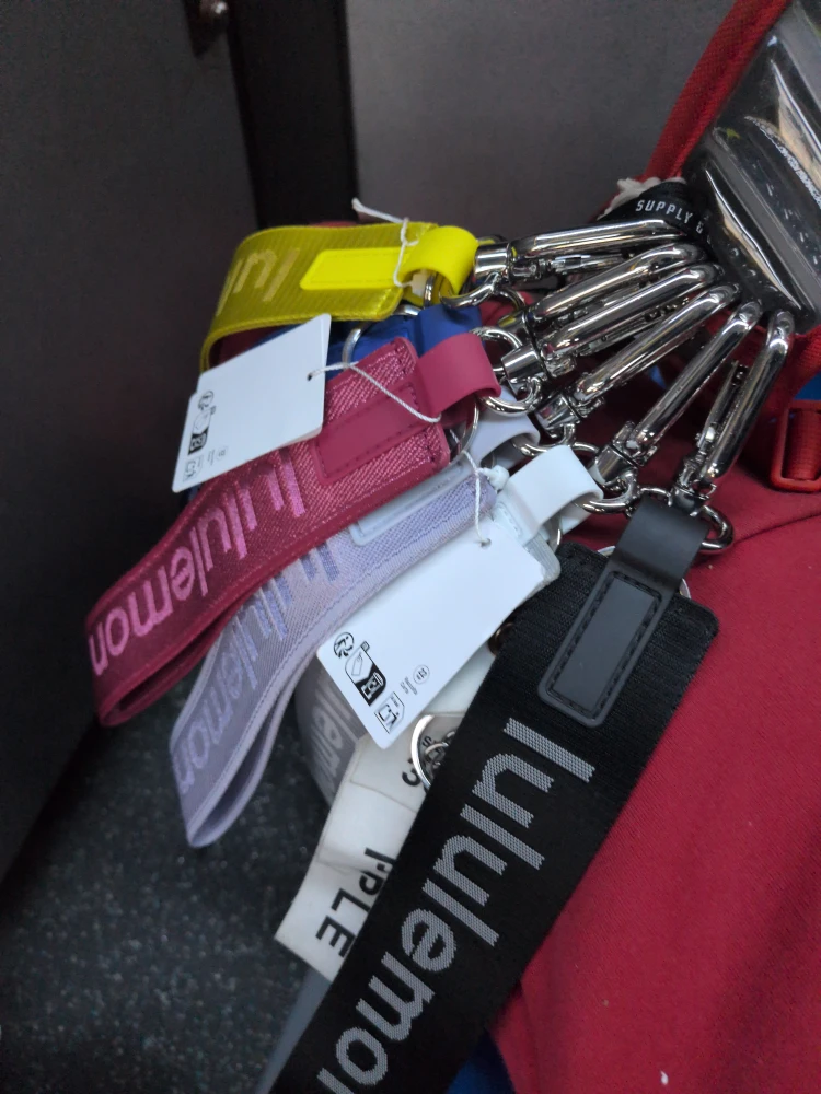 Lululemon Never Lost Keychain - New!