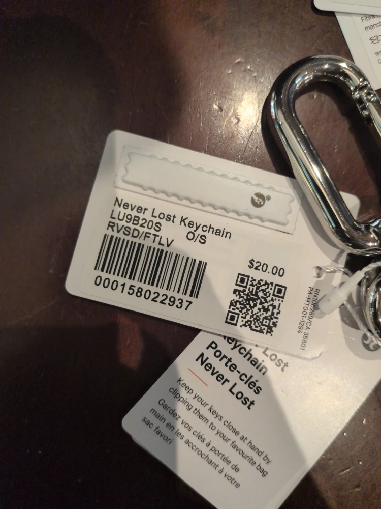 Lululemon Never Lost Keychain - New! - photo 2