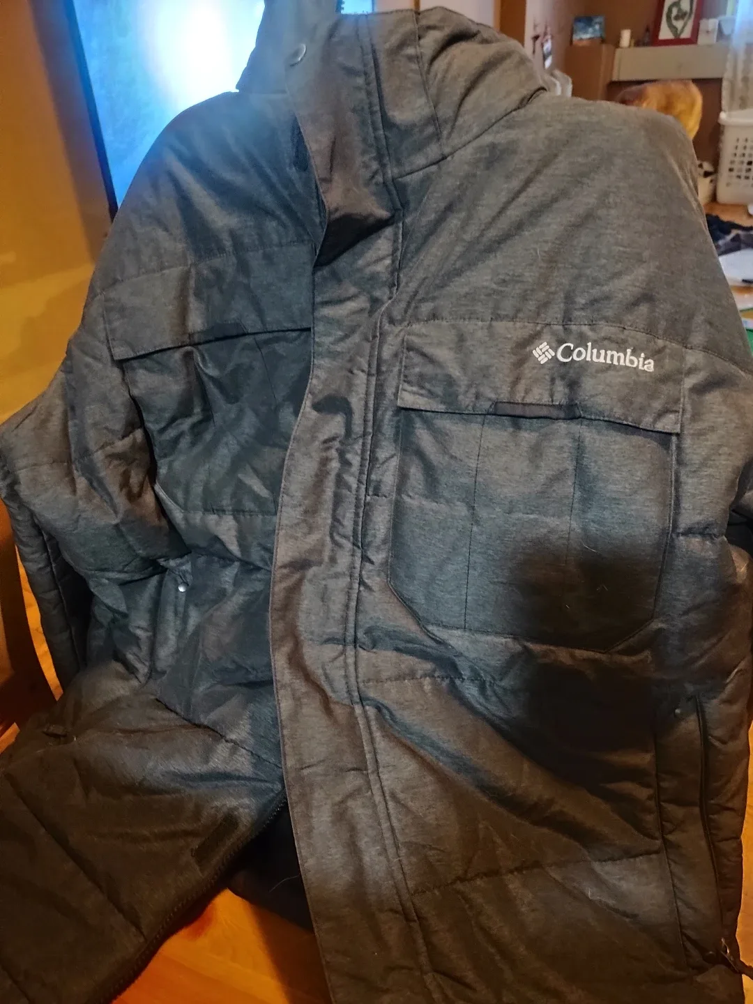 Columbia Gray Puffer Jacket image indicator(2)