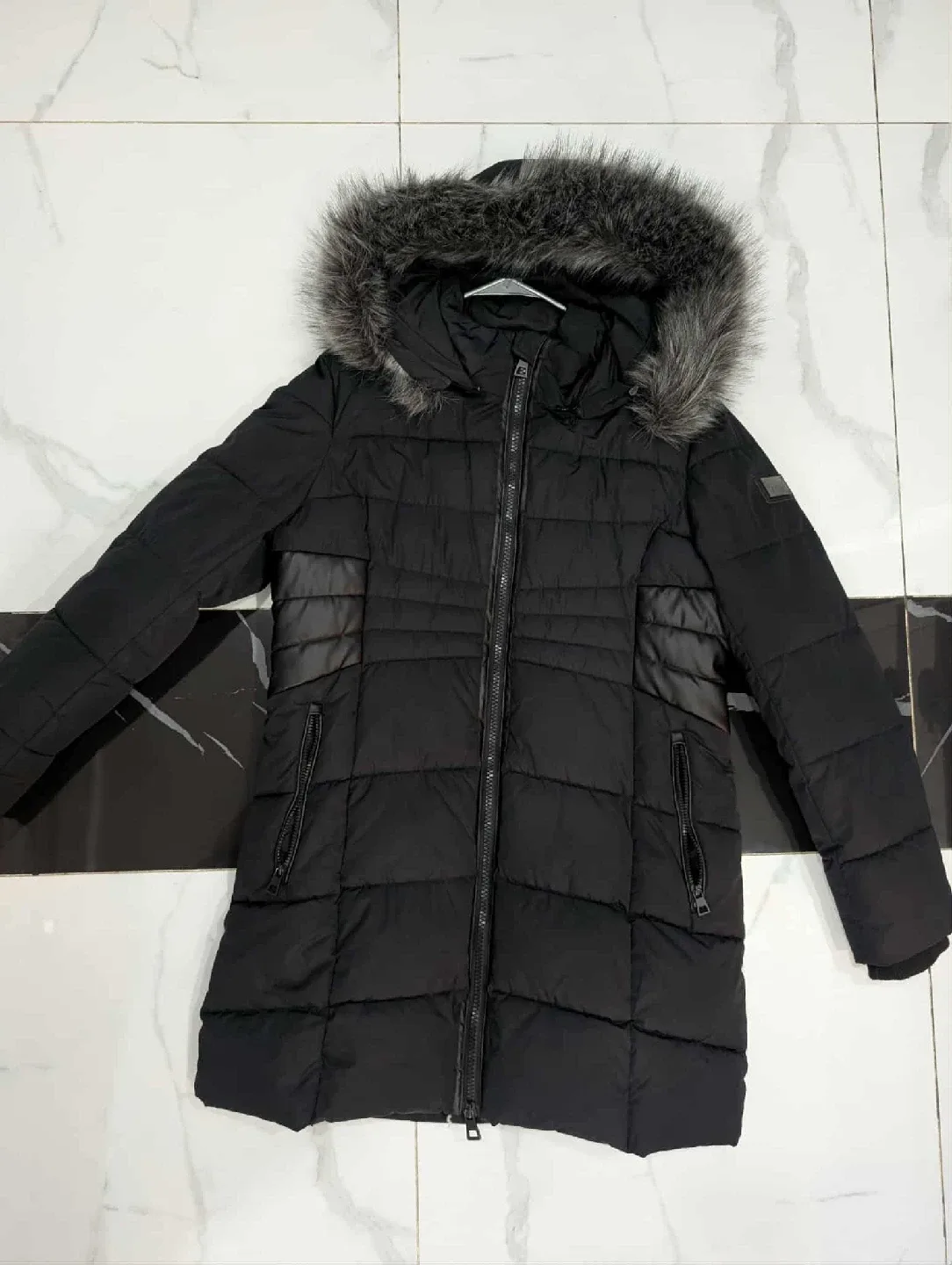 Lily Morgan Black Puffer Coat - Size L