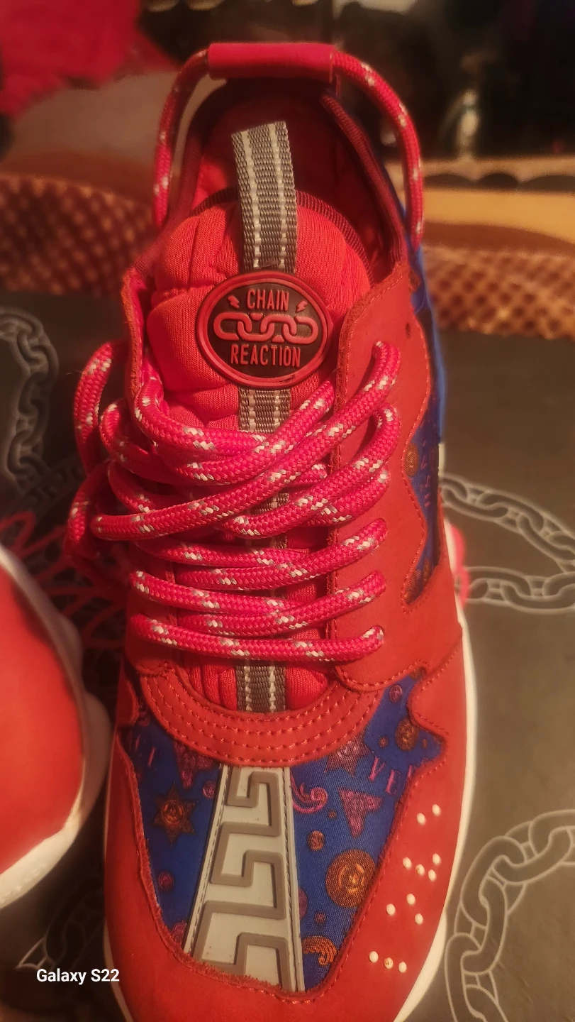 Versace Chain Reaction Sneakers - photo 3