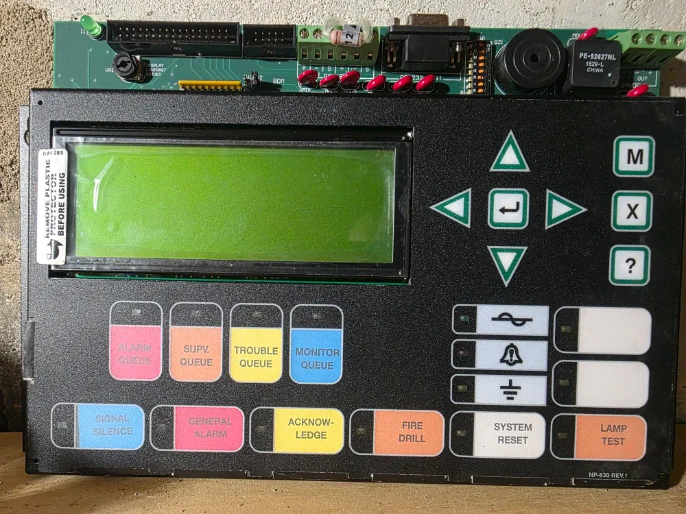 Mircom RAX LCD Fire Alarm Annunciator Panel