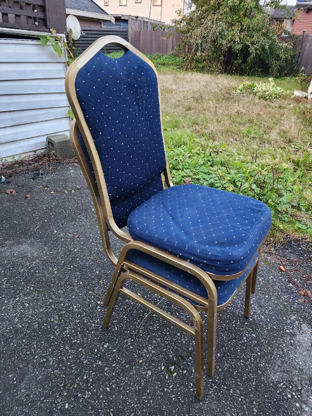 Blue & Gold Stacking Banquet Chair image indicator(6)