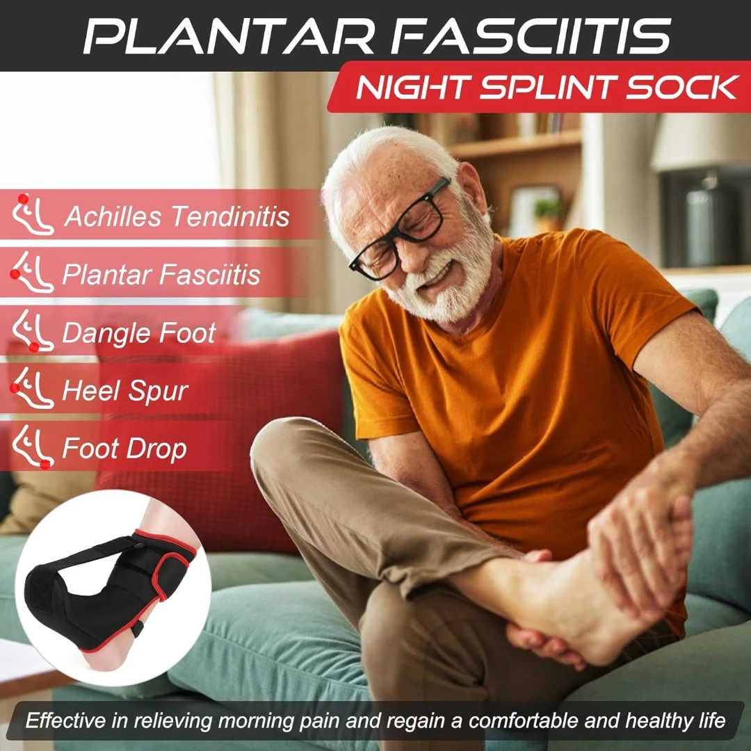 Plantar Fasciitis Night Splint Sock - photo 3