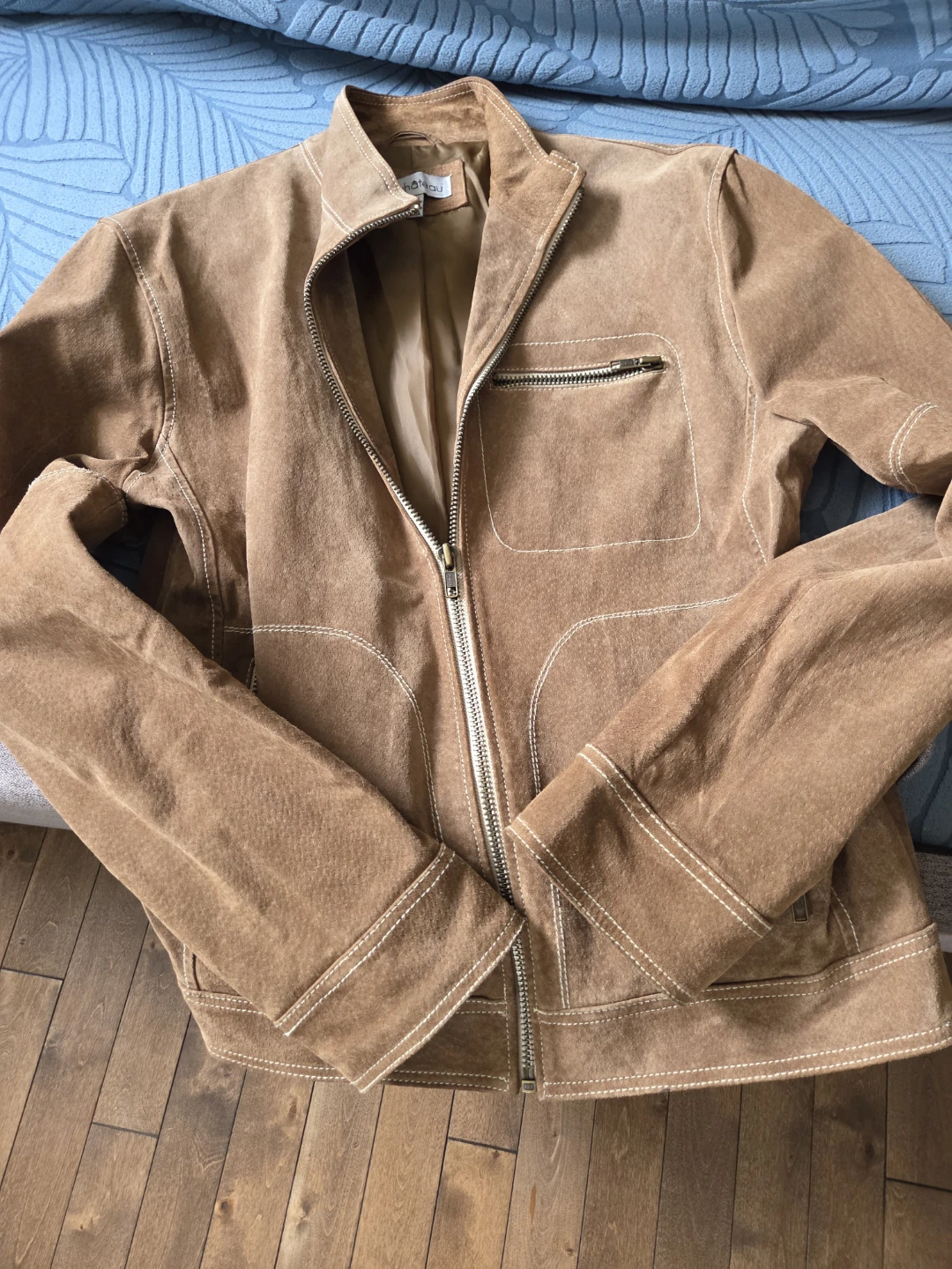 Chateau Brown Suede Jacket