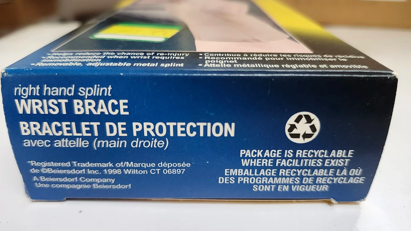 Brand New Futuro X-Large Right Hand Wrist Brace image indicator(3)