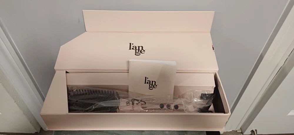 New l'ange Le Vite Blush Ceramic Straightening Brush - photo 2