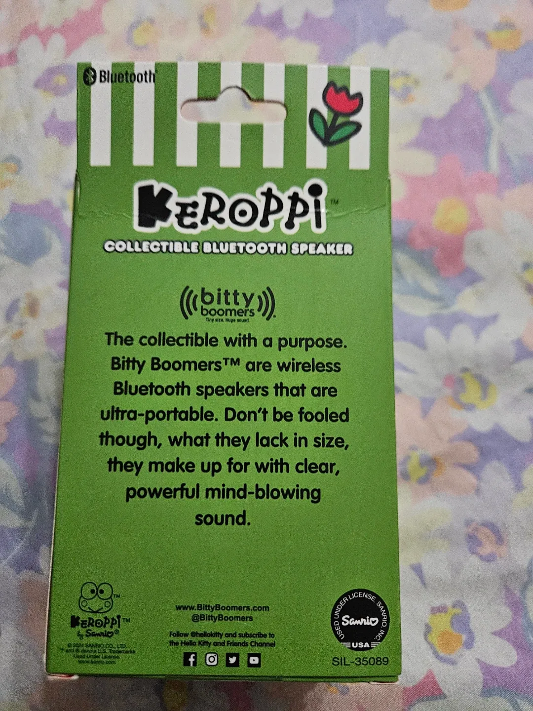 Keroppi Collectible Bluetooth Speaker - New in Box! image indicator(2)