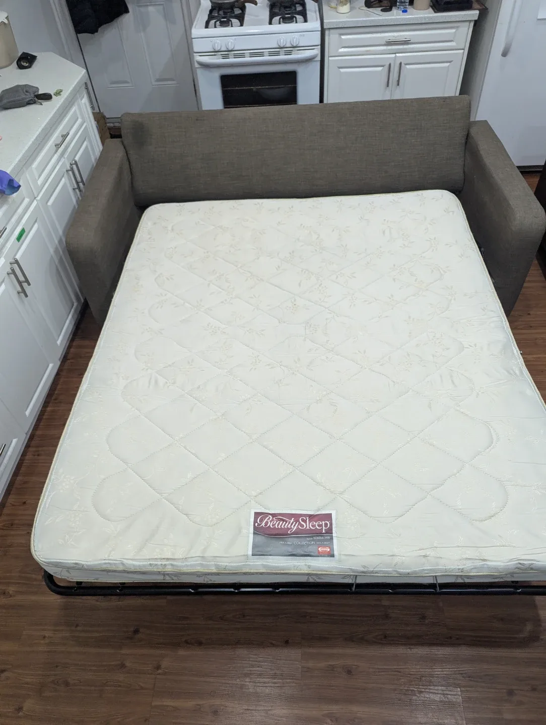 3-seat Sofa Bed - Good Condition! image indicator(3)