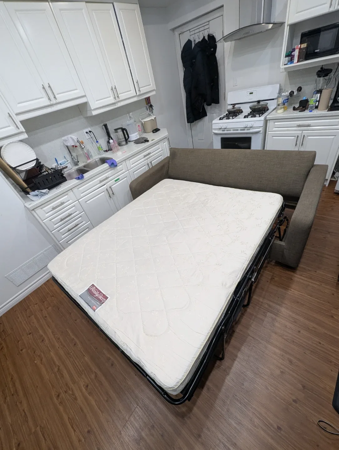 3-seat Sofa Bed - Good Condition! image indicator(4)