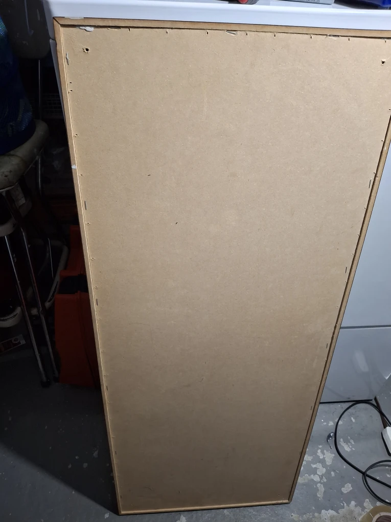 Whiteboard with woodframe non-magnetic 36"x15" - photo 2