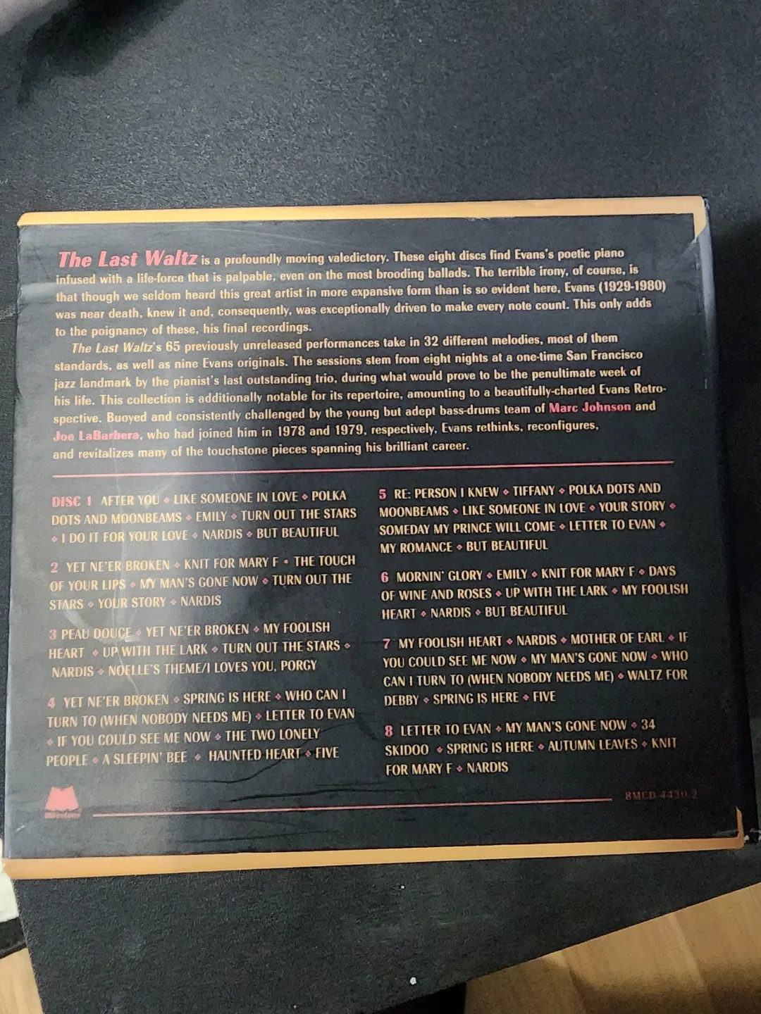 Bill Evans Trio - The Last Waltz 8-CD Set image indicator(3)