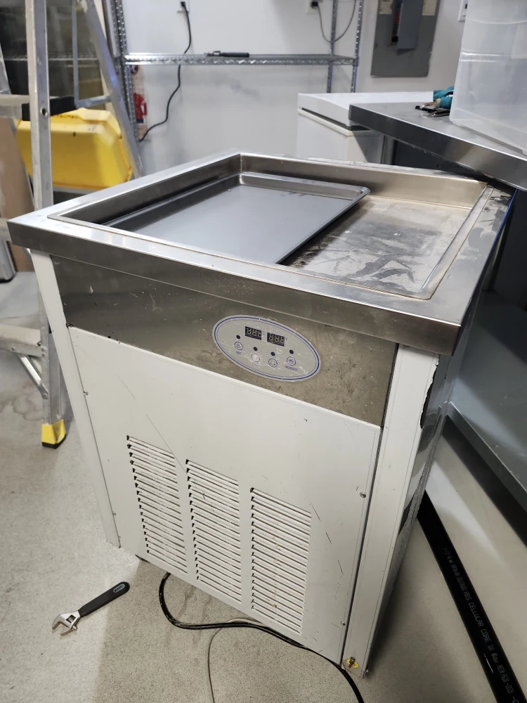 Commercial Fried Ice Cream Roll Machine - photo 3