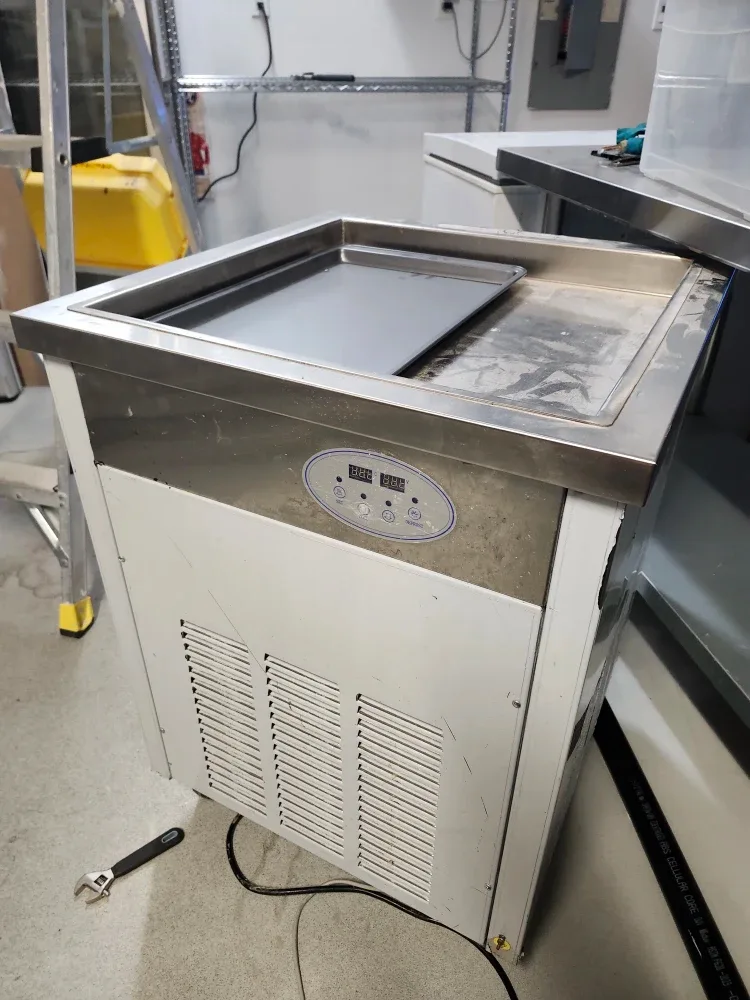 Commercial Fried Ice Cream Roll Machine image indicator(3)