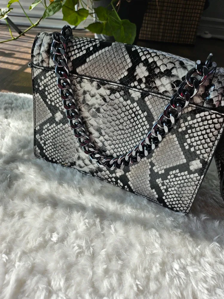 ALDO Snakeskin Print Crossbody Bag image indicator(3)
