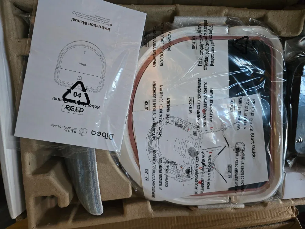 DIBEA D500 Pro Robot Vacuum Cleaner - New in Box! image indicator(2)