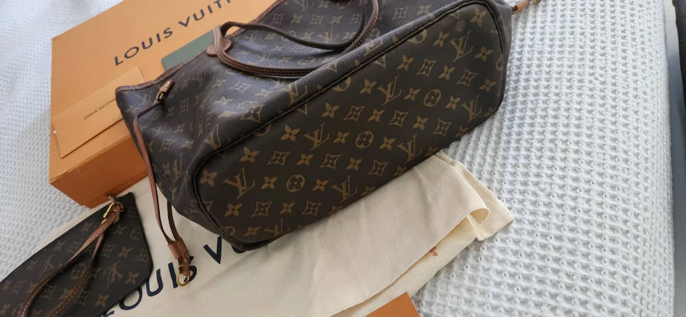 Louis Vuitton Neverfull MM MNG Beige - photo 3