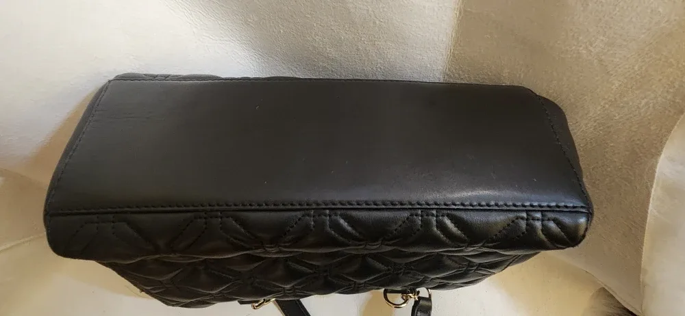 Kate Spade Black Quilted Satchel image indicator(2)