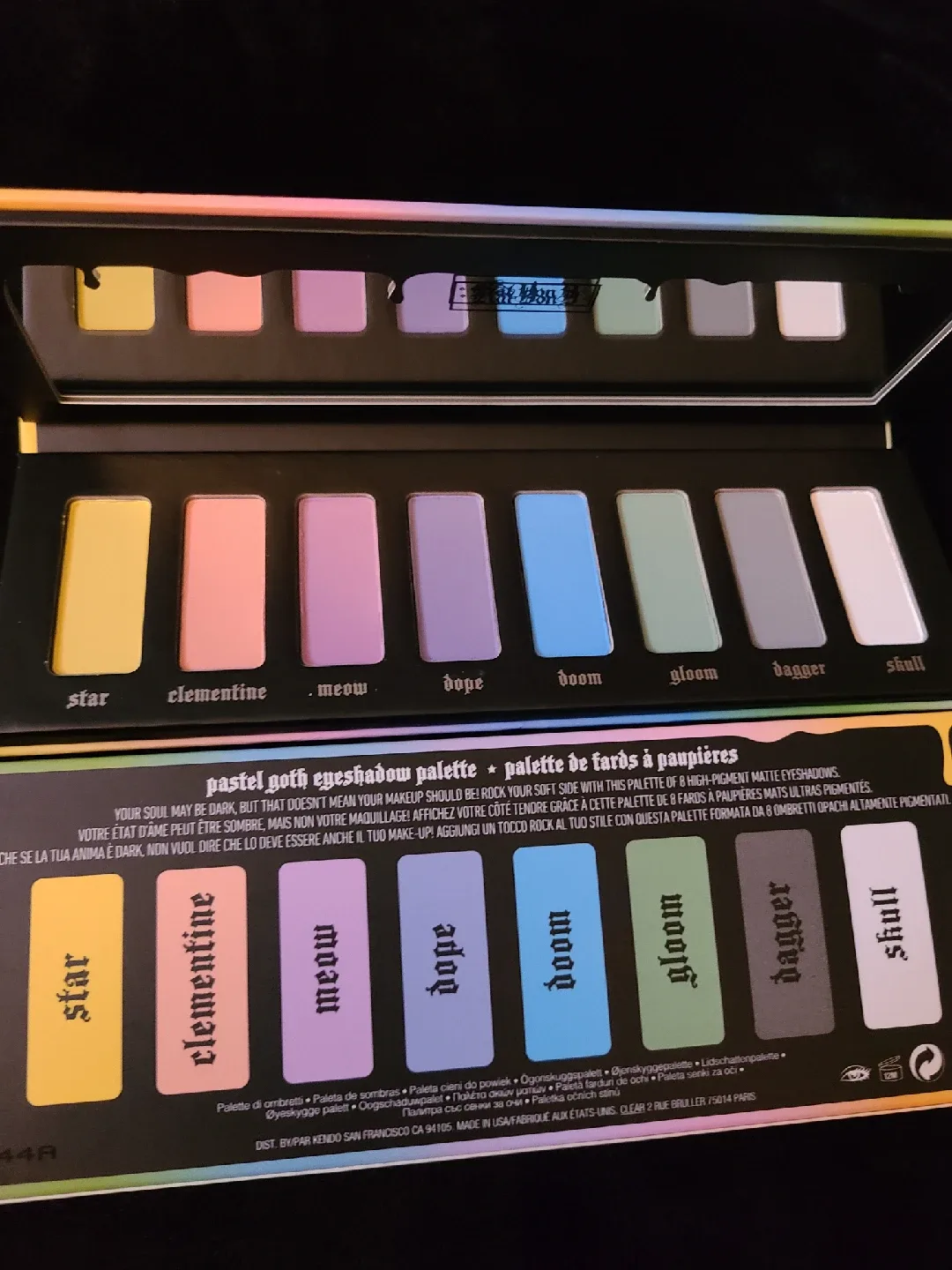 Kat Von D Pastel Goth Eyeshadow Palette thumbnail
