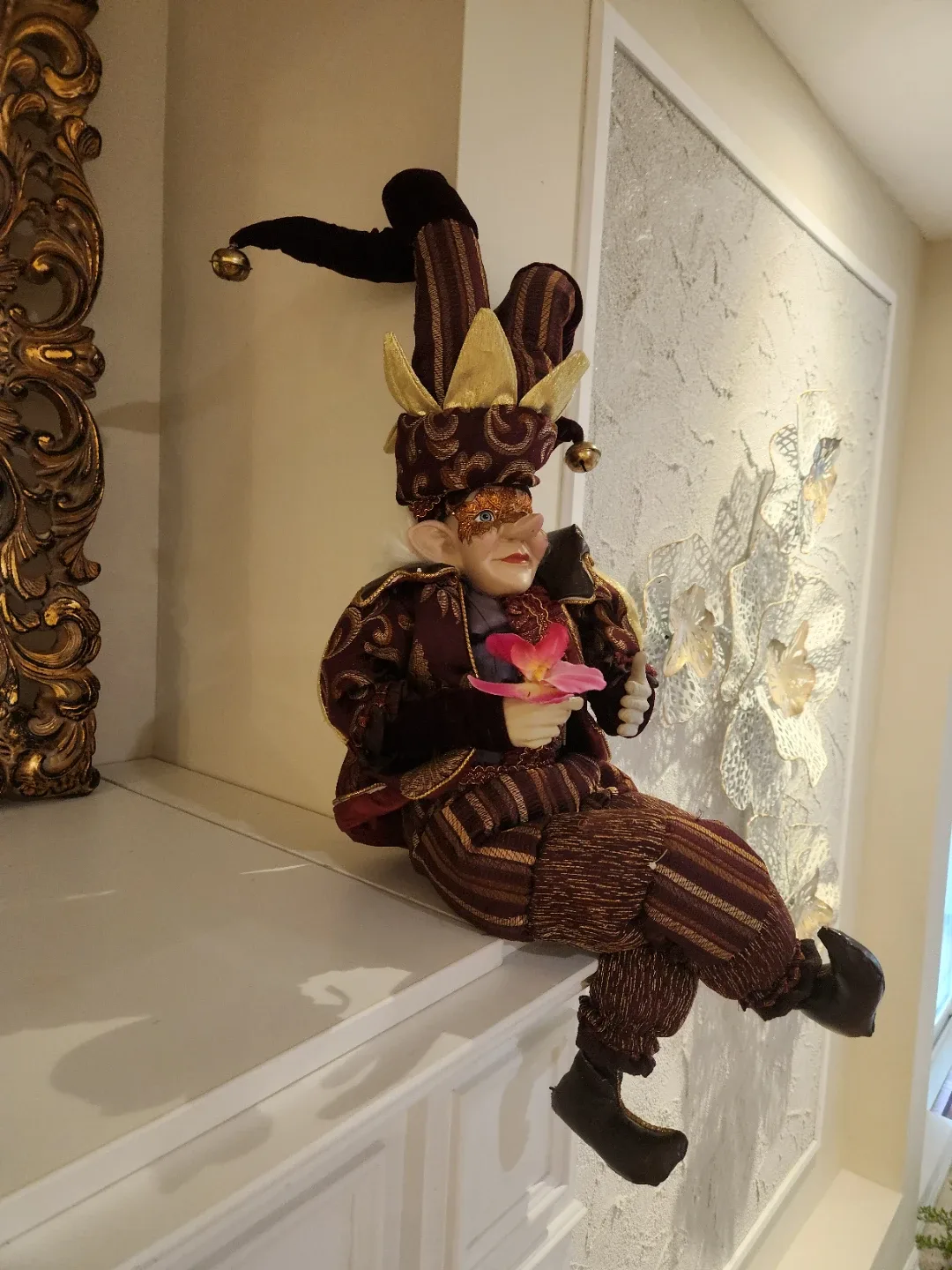 Vintage Jester Doll image indicator(4)