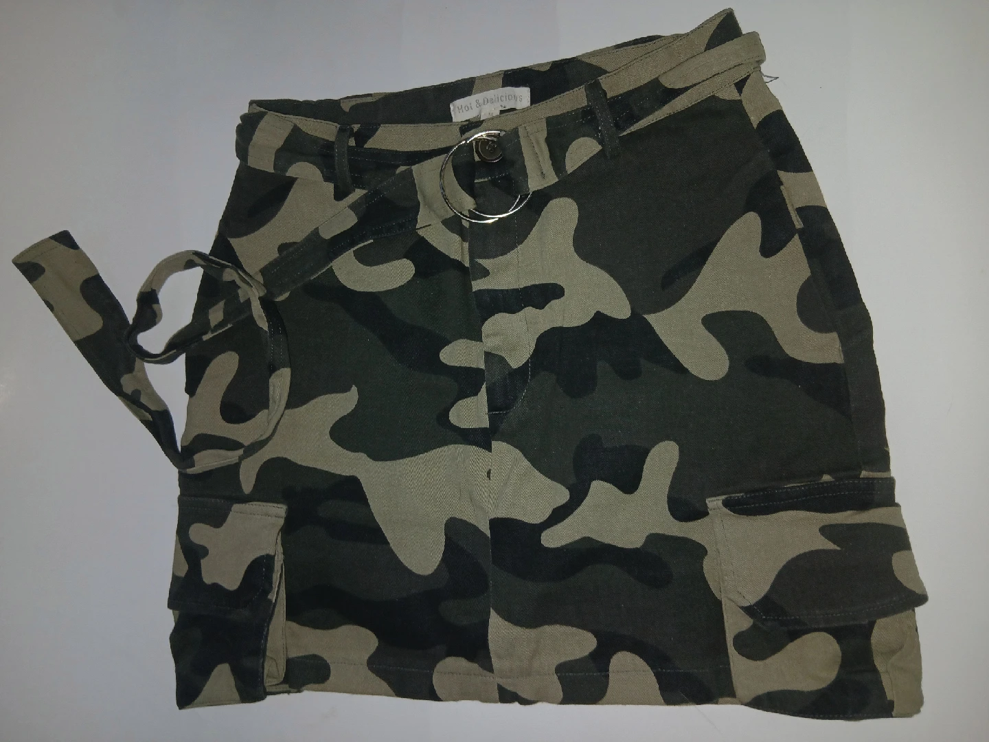 Hot & Delicious Camouflage Skirt