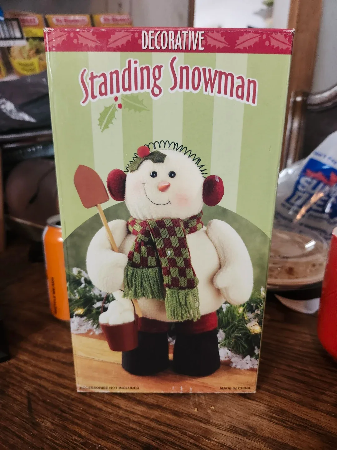 Decorative Standing Snowman - New in Package! image indicator(2)