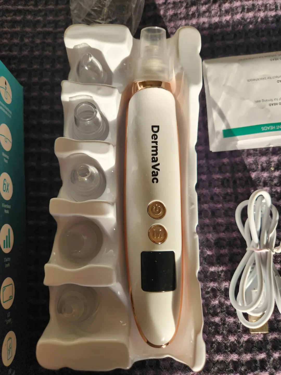 DermaVac 6-in-1 Pore Cleansing System - NEW(only pick up) image indicator(3)