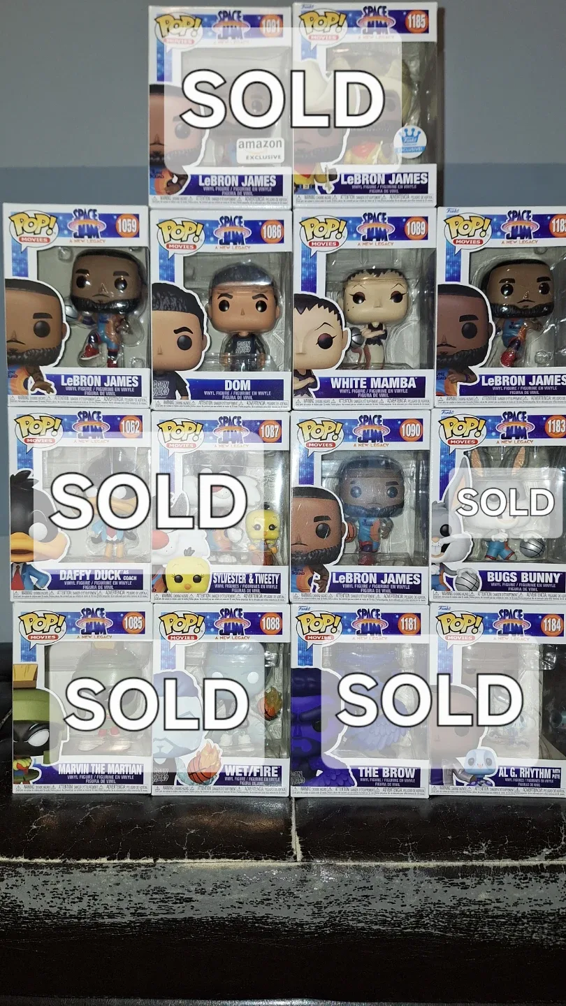 Funko Pop Space Jam Set (5)