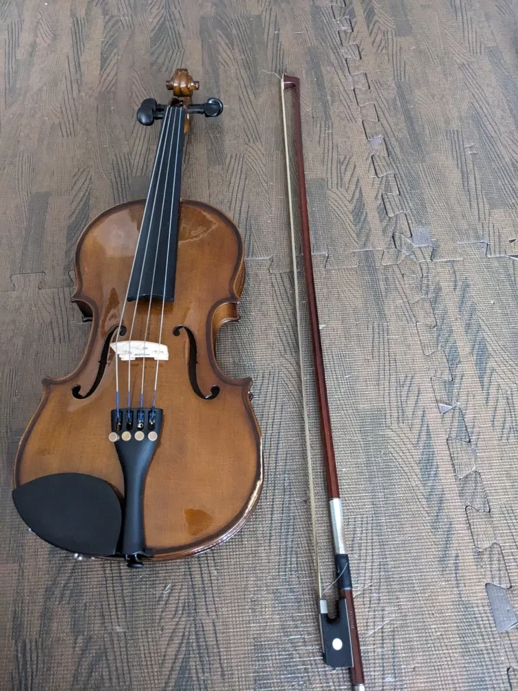 Viola with Bow and Case image indicator(4)