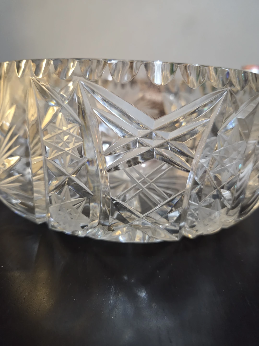 Crystal Bowl - Cut Glass Design - photo 2
