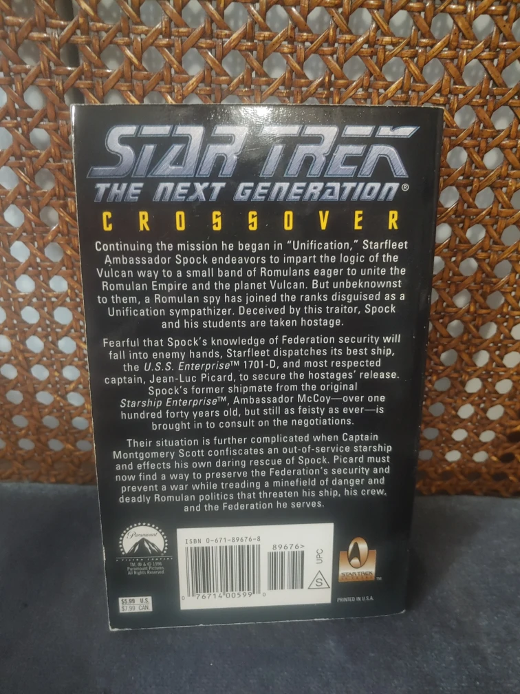 Star Trek: The Next Generation Crossover Novel - photo 2