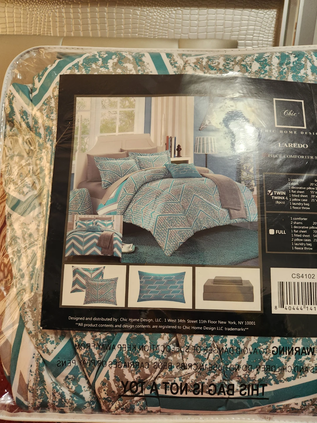 Chic Home Laredo Comforter Set (Full)