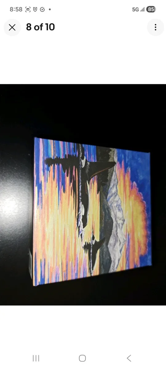 2017 Royal Canadian Mint $30 Fine Silver Coin - Orcas image indicator(8)