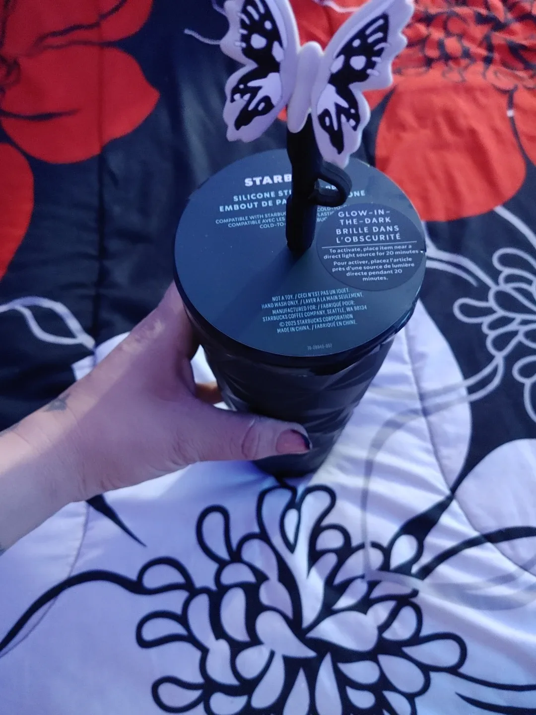 Starbucks Glow-in-the-Dark Tumbler - 24 oz