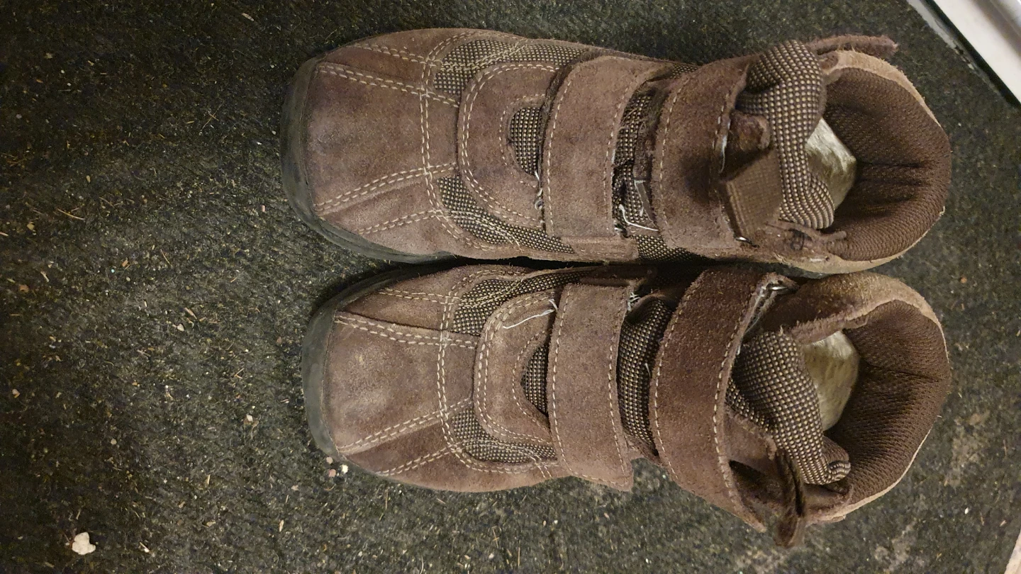 Girls Gold Dress Shoes - Size 6 and Boots size 13