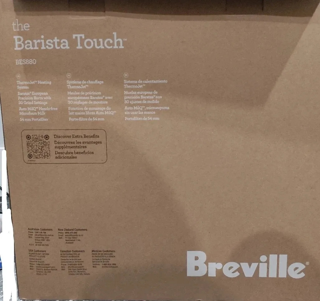 Breville Barista Touch BES880 Espresso Machine