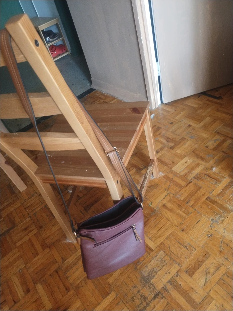 Burgundy Crossbody Bag