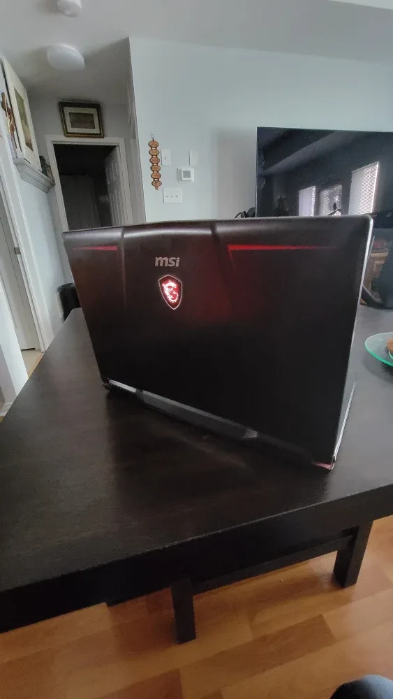MSI Gaming Laptop - Red Keyboard