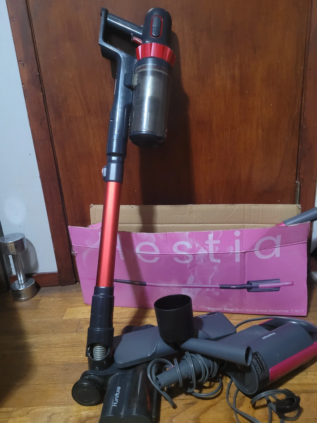 Hestia Steam Mop and Handheld Steamer 7-in-1