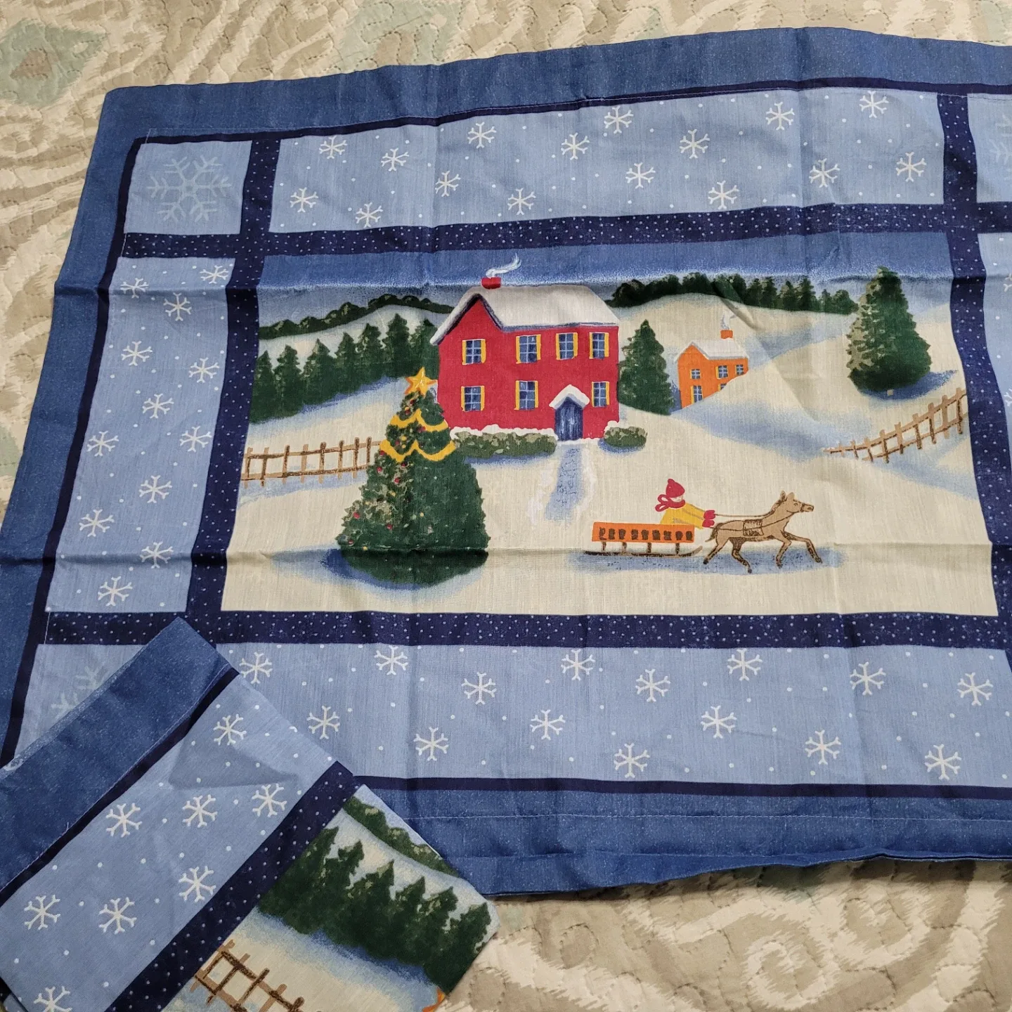 Pair of Holiday Christmas 30" x 24" Pillow Covers image indicator(2)