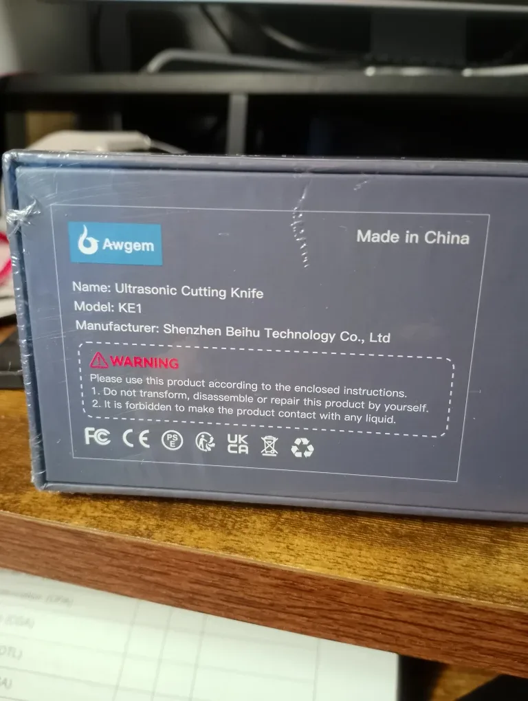 BNIB!!! Awgem Ultrasonic Cutting Knife KE1 - New in Box image indicator(2)