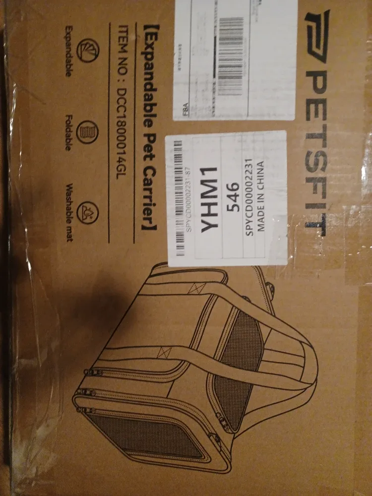 PETSFIT Expandable Pet Carrier - DCC1800014GL