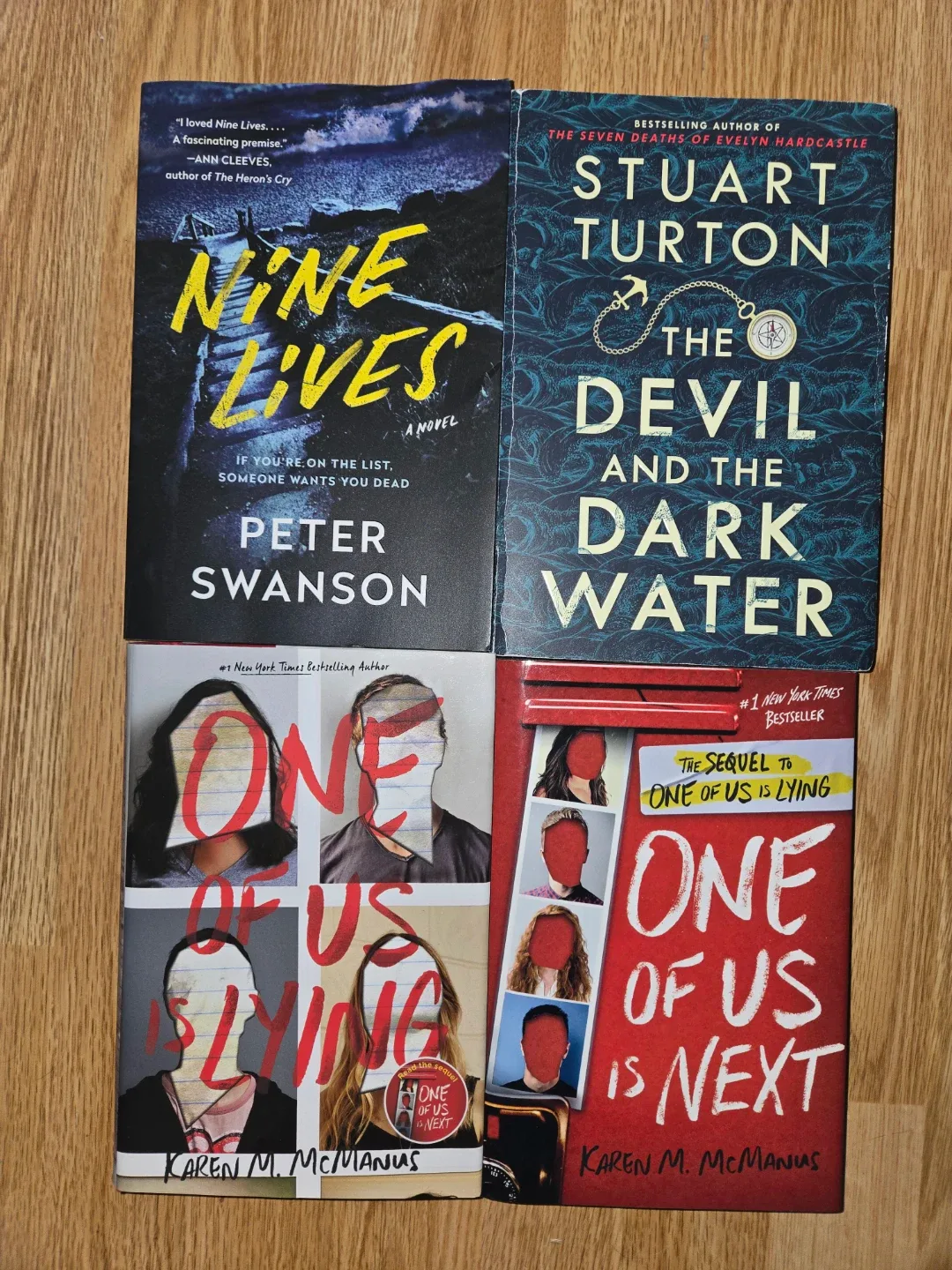 Assorted paperback books and hardcover books image indicator(9)