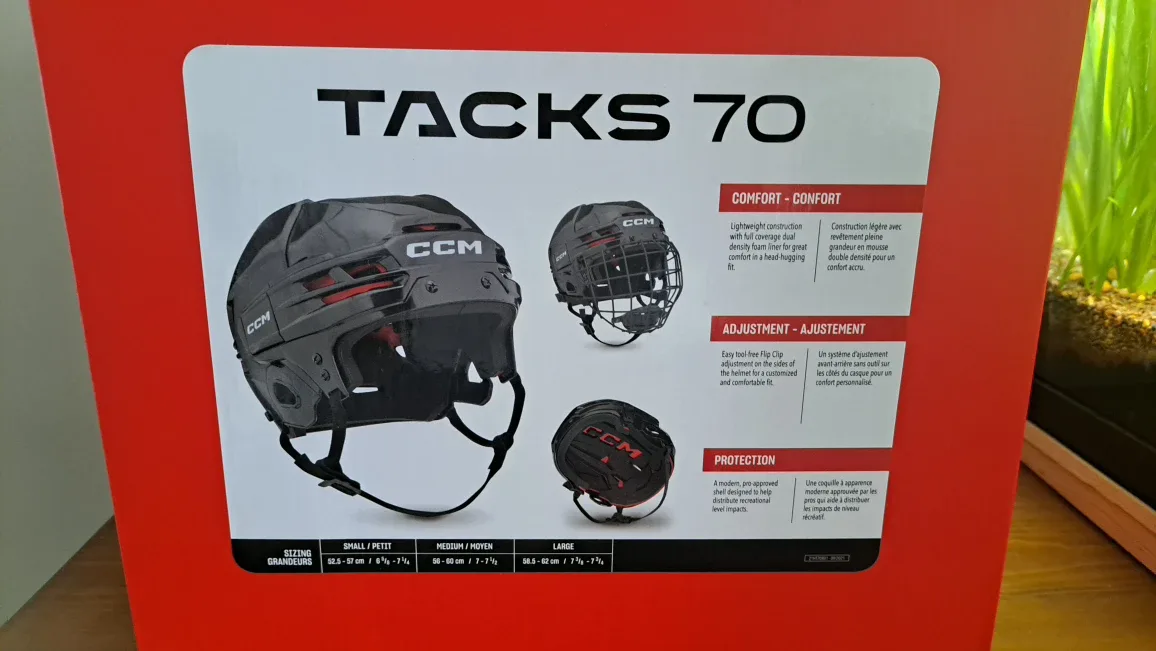 CCM Tacks 70 Hockey Helmet - Size Small image indicator(4)