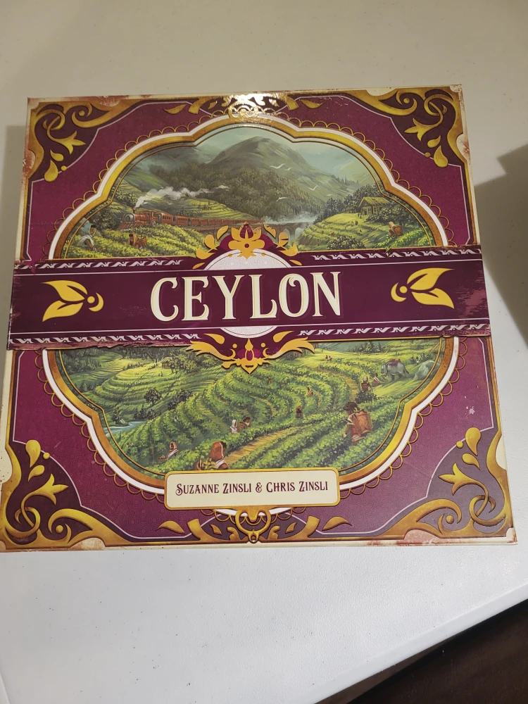 Ceylon Board Game by Suzanne & Chris Zinsli